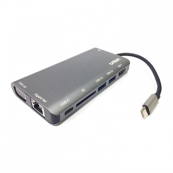 هاب 9 پورت type-c اونتن مدل OTN-9591B